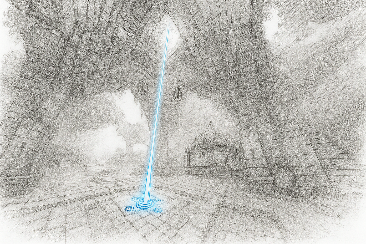 Sculpture of a game creature